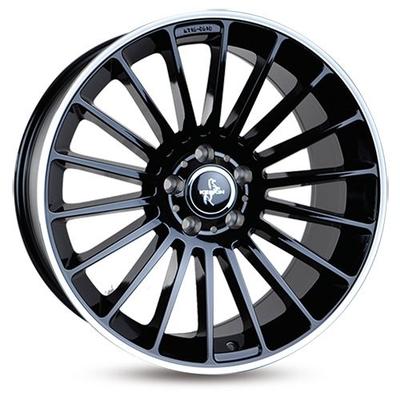 KESKIN WHEELS KT15 SPEED schwarz polished lip 8.5Jx19 5x112 ET30