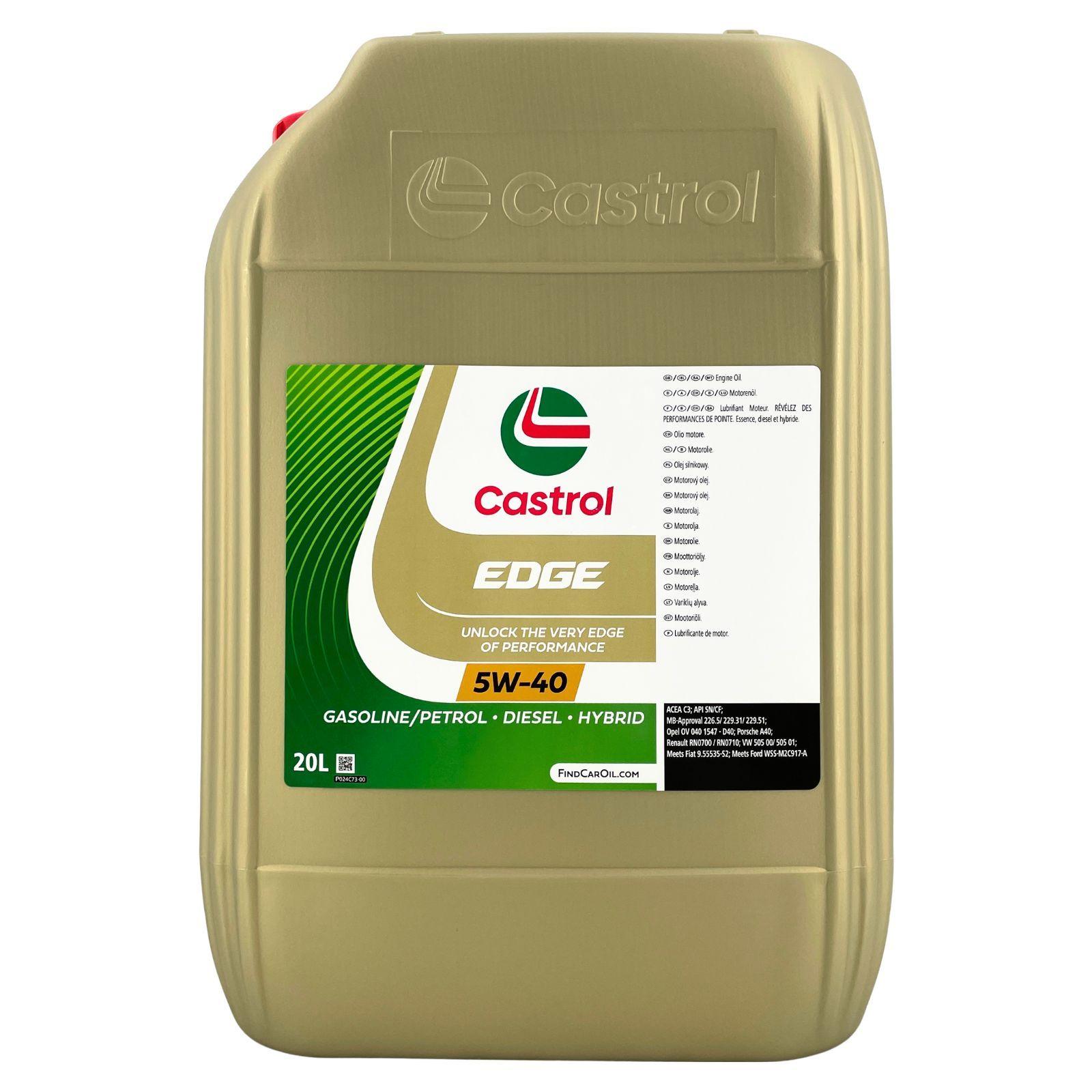 Castrol Edge 5W-40 20 Liter