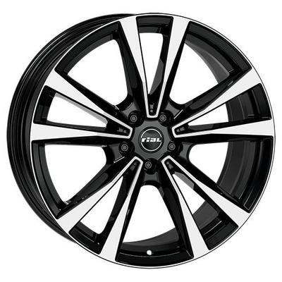 RIAL M12 diamantschwarz frontpoliert 9.0Jx19 5x112 ET49