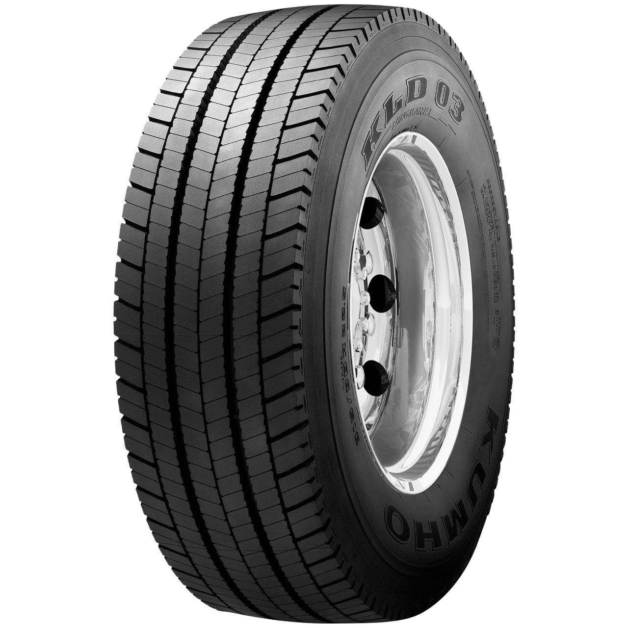 KUMHO 315/80 R 22.5 TL 156/150L KLD03 18PR M+S 3PMSF (KOR)