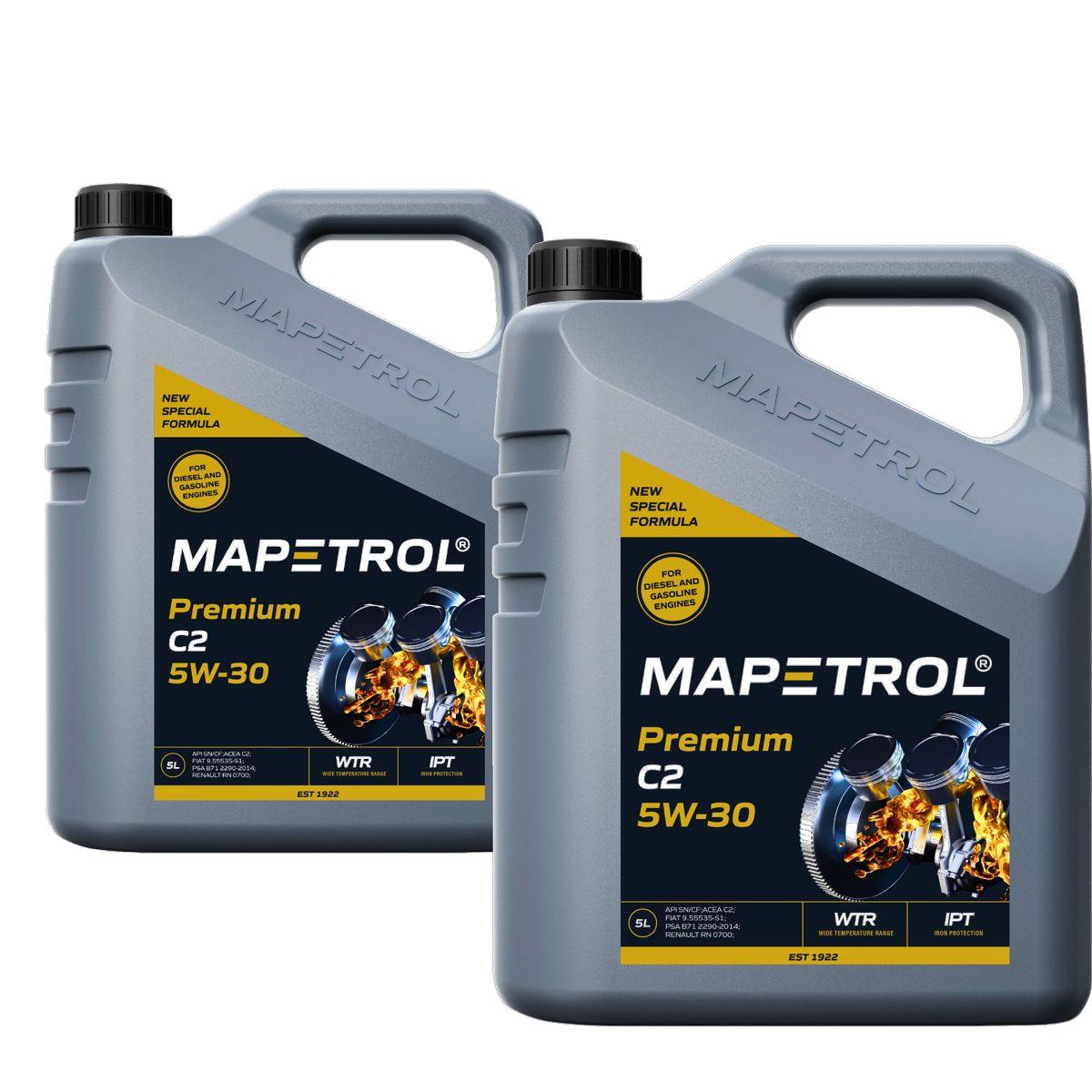 Mapetrol Premium C2 5W-30 2x5 Liter