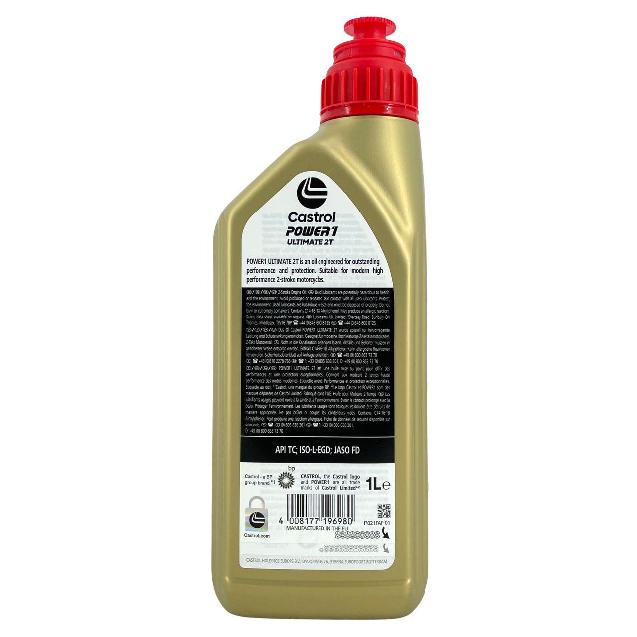 Castrol Power 1 Ultimate 2T 1 Liter