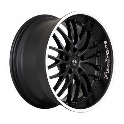 BARRACUDA VOLTEC T6 mattblack puresports color trim weiss 7.0Jx17 4x100 ET38