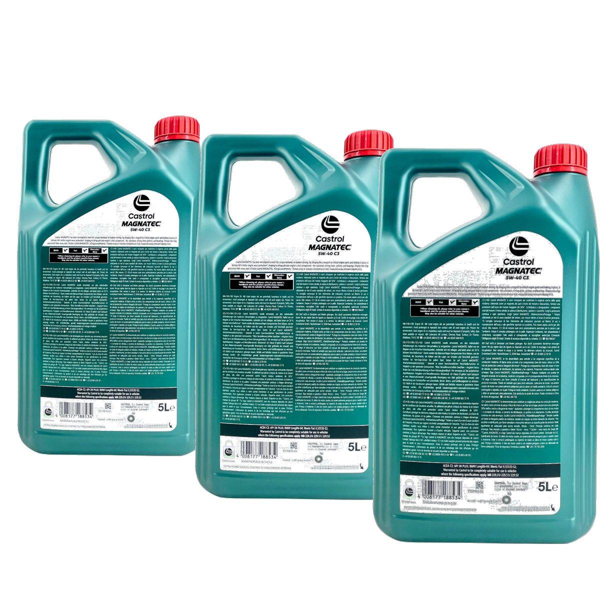 Castrol Magnatec 5W-40 C3 3x5 Liter