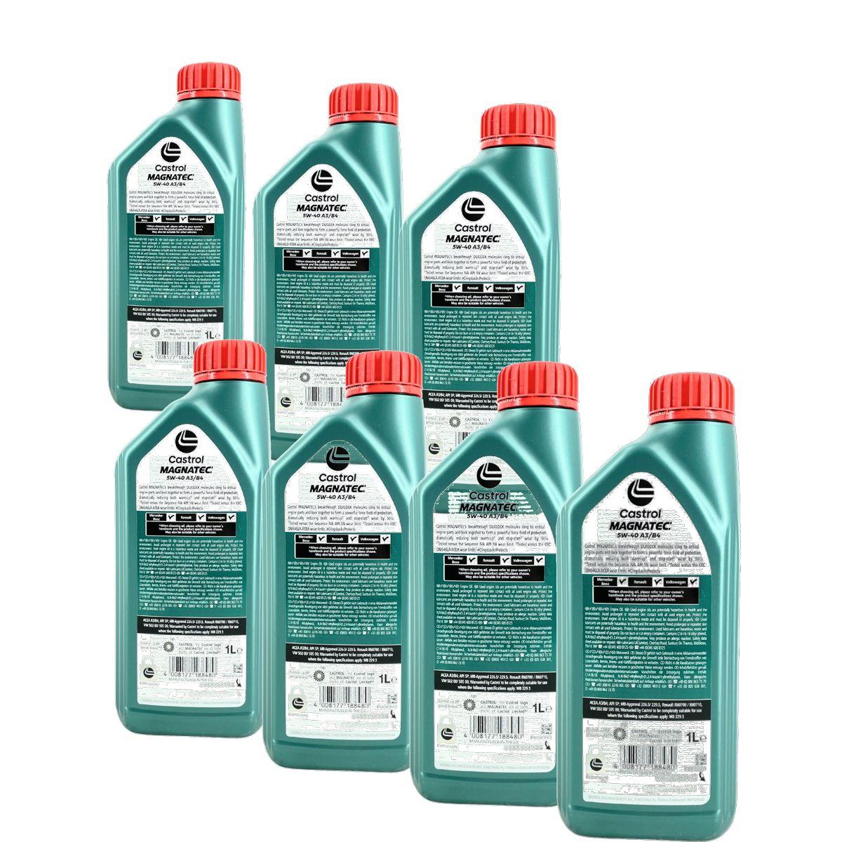 Castrol Magnatec 5W-40 A3/B4 7x1 Liter