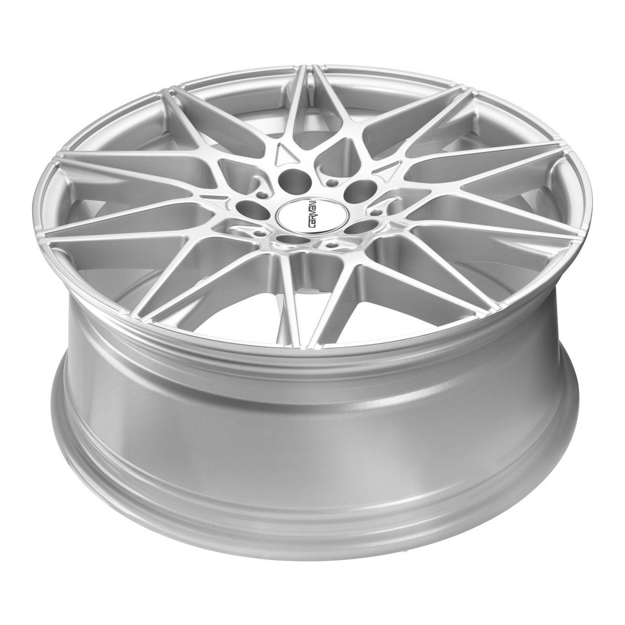 CARMANI 18 KNUT white silver 8.0Jx18 5x112 ET45