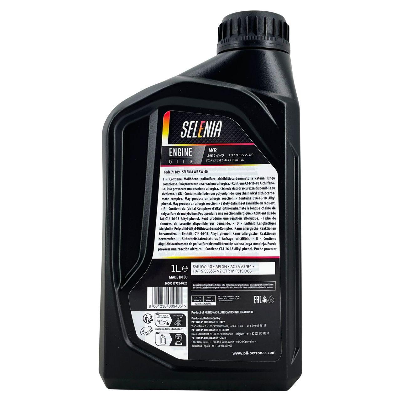 Selenia WR 5W-40 1 Liter