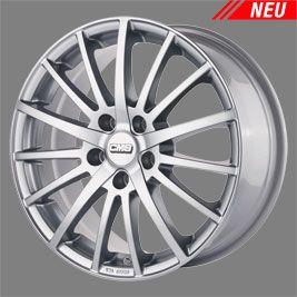 CMS C16-SR racingsilber 6.5Jx16 5x105 ET38