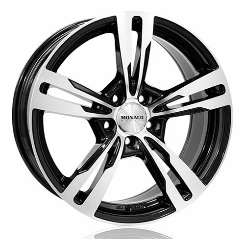 MONACO WHEELS MONACO GP4 black gloss polished 9.5Jx21 5x112 ET35