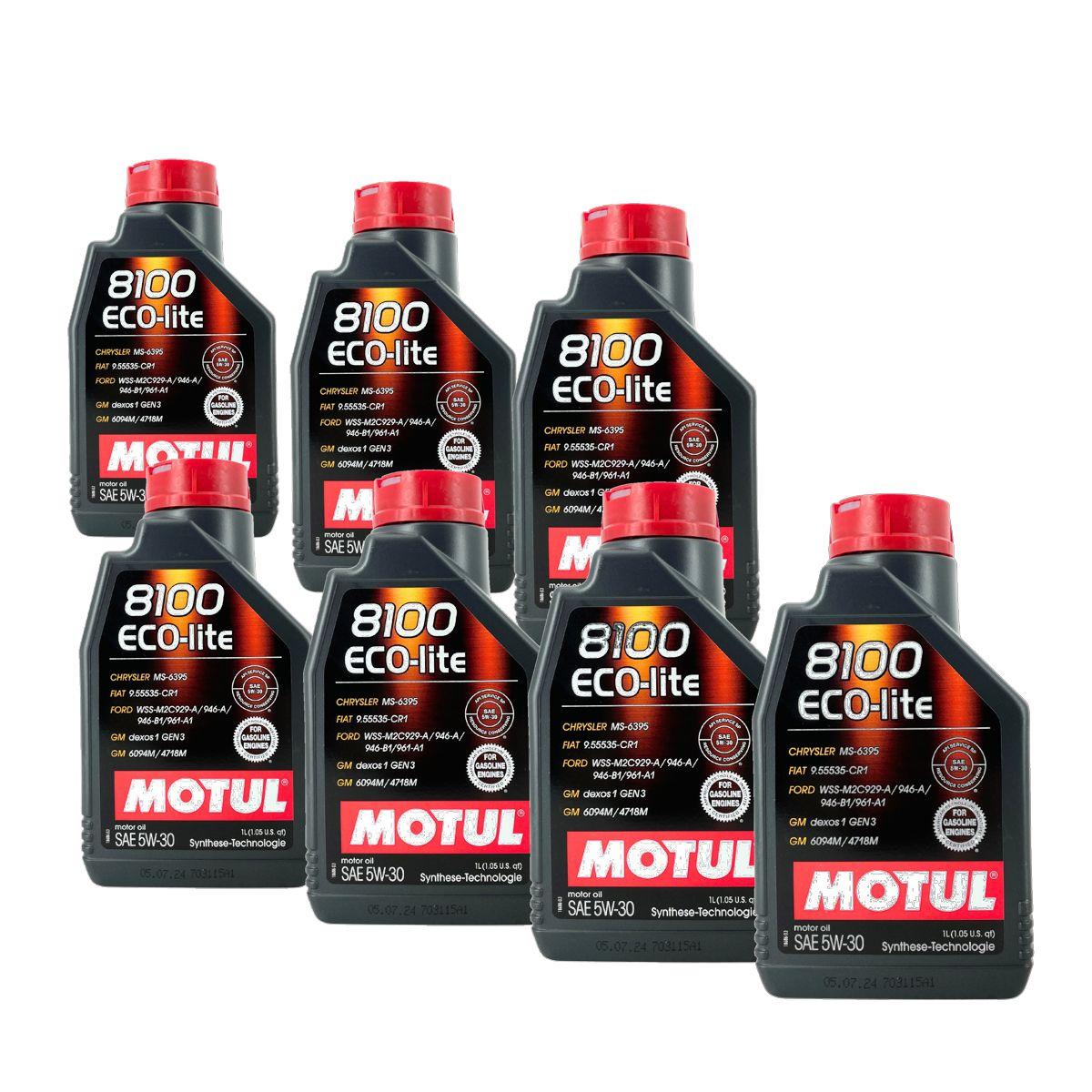 Motul 8100 Eco-lite 5W-30 7x1 Liter
