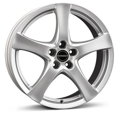 BORBET DESIGN F brillantsilber 6.5Jx16 4x100 ET45