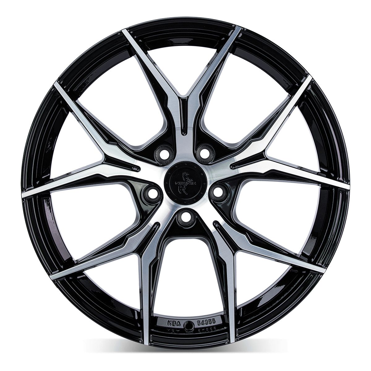 KESKIN KT19N black front polished 8.5Jx19 5x108 ET45