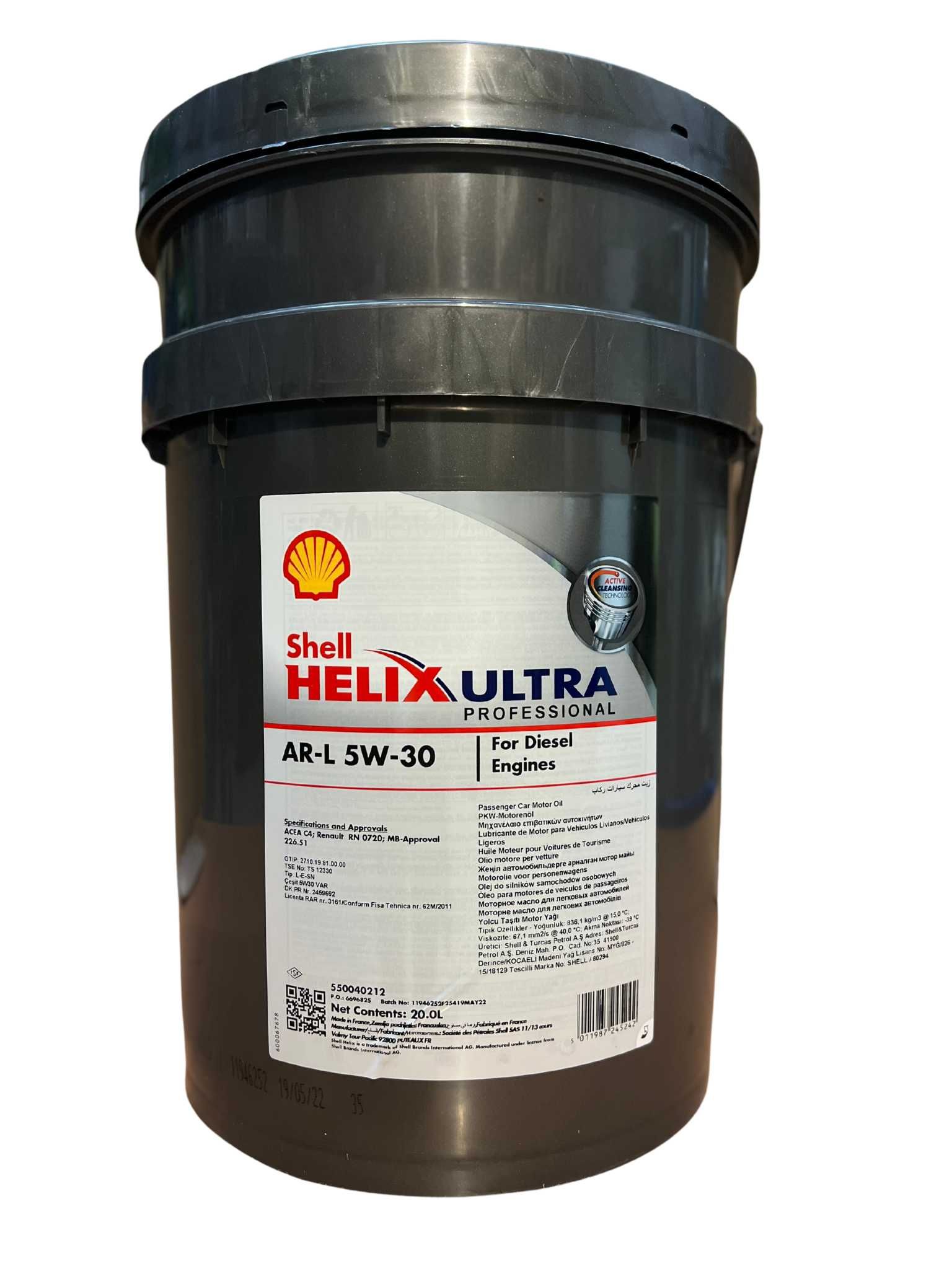 Shell Helix Ultra Professional AR-L 5W-30 20 Liter