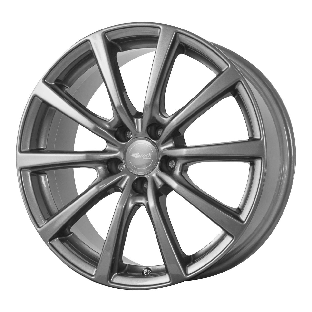 BROCK B32 titan metallic (tm) 8.5Jx19 5x114.3 ET38 BROCK B32 titan metallic (tm) 8.5Jx19 5x114.3 ET38