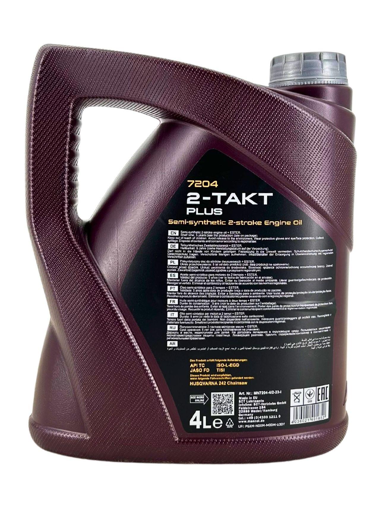 Mannol 2-Takt Plus 4 Liter