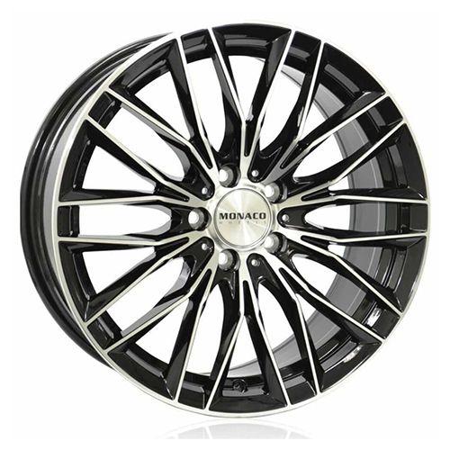 MONACO WHEELS MONACO GP2 black gloss polished 8.0Jx18 5x114.3 ET40