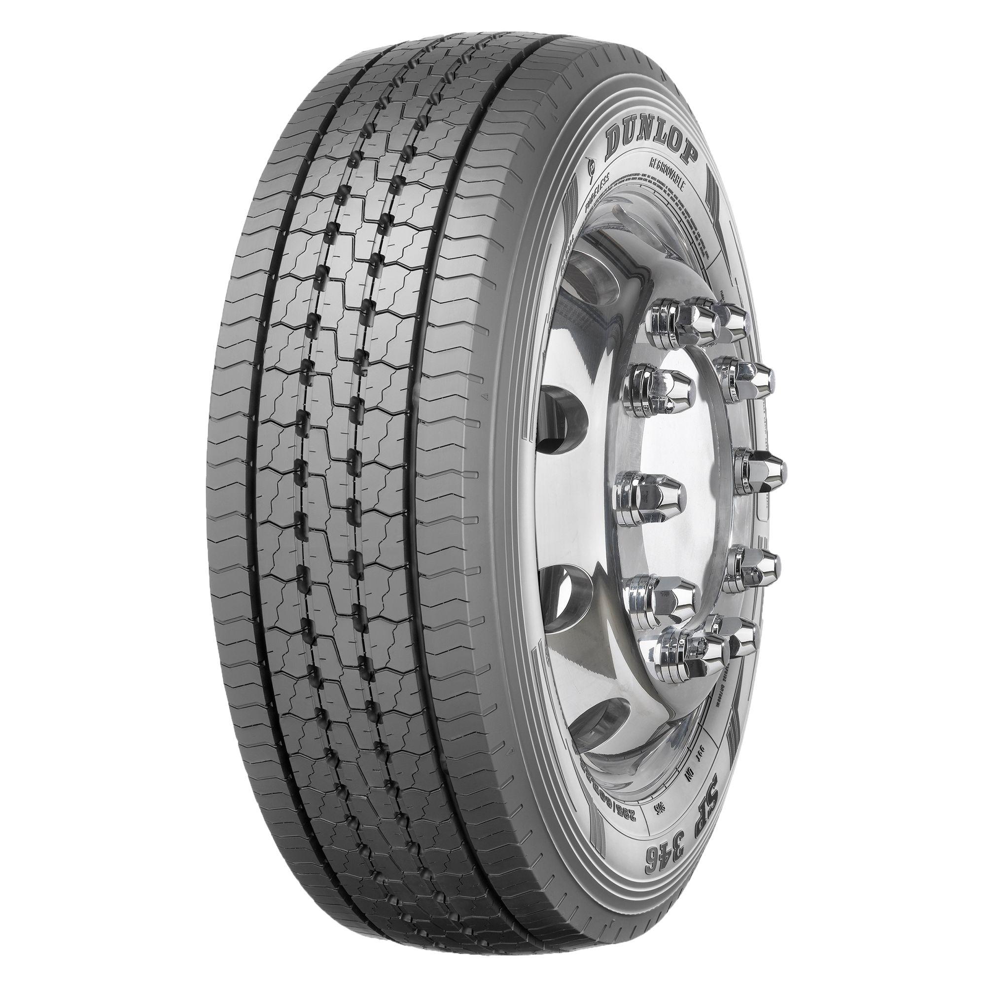 DUNLOP 295/60 R 22.5 TL 150/147K (149/146L) SP 346 16PR M+S 3PMSF LRH