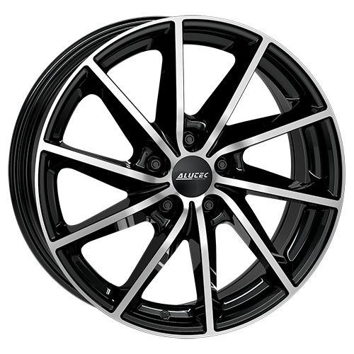ALUTEC SINGA 5-LOCH diamantschwarz frontpoliert 6.0Jx15 5x114.3 ET46