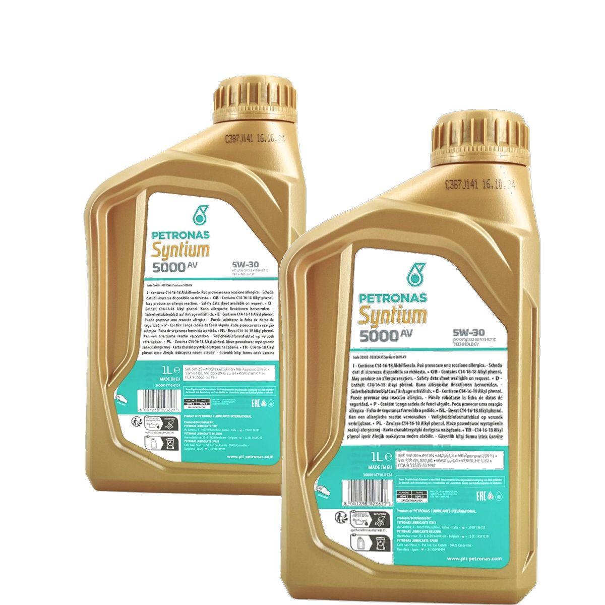 Petronas Syntium 5000 AV 5W-30 SN 2x1 Liter