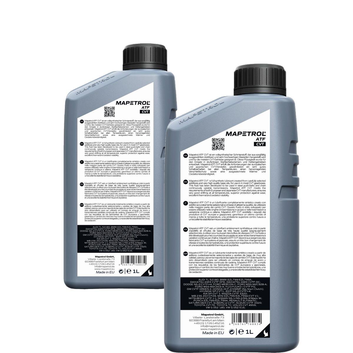 Mapetrol ATF CVT 2x1 Liter