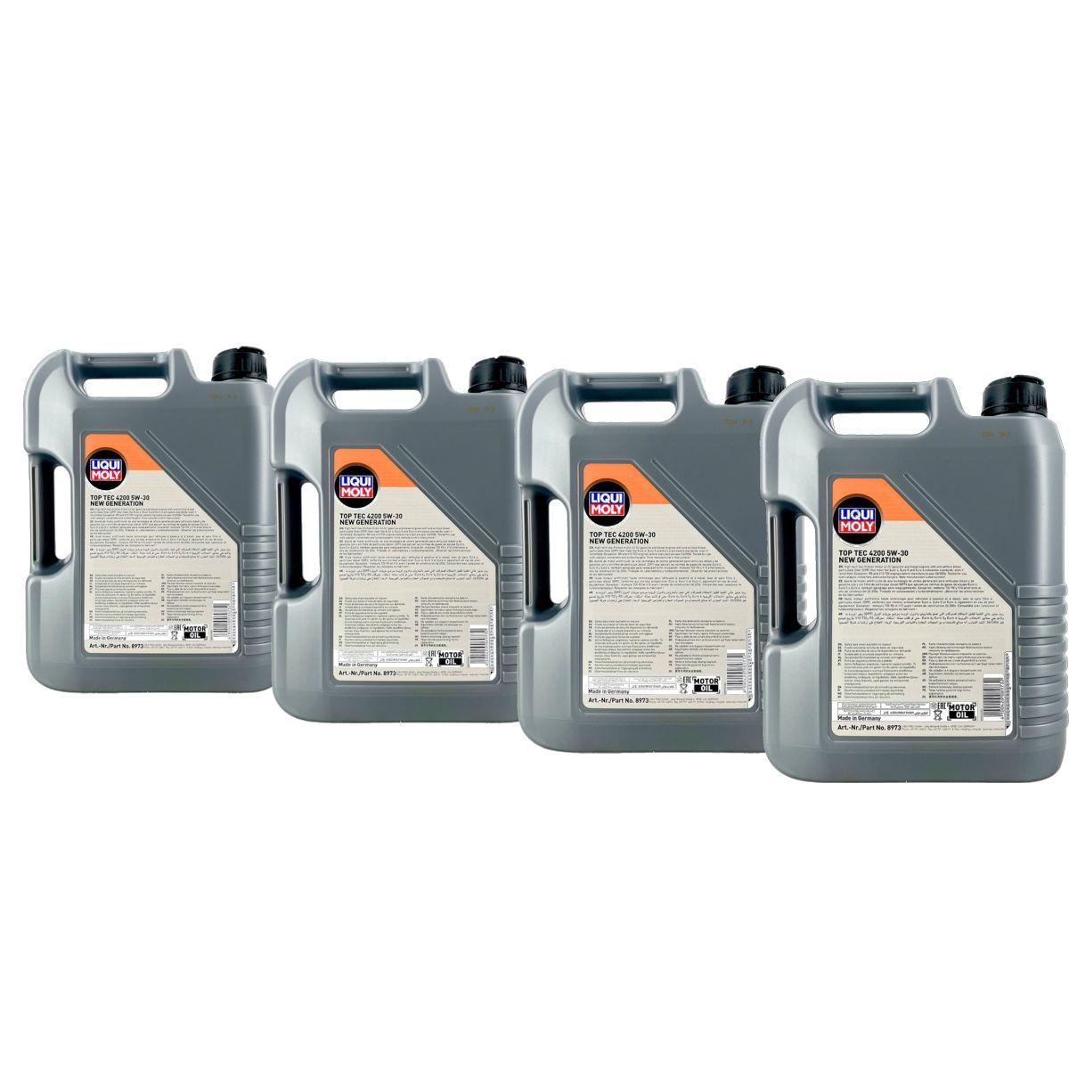 Liqui Moly Top Tec 4200 5W-30 4x5 Liter