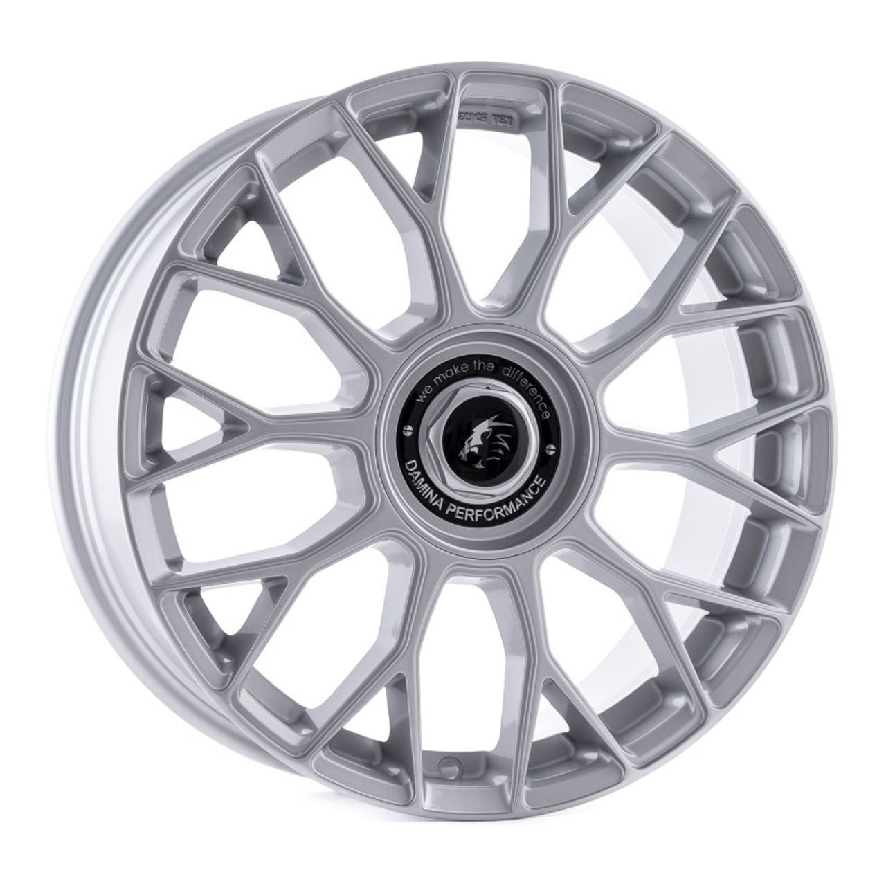 DAMINA PERFORMANCE DM10 silver painted 8.0Jx18 5x112+120 ET35