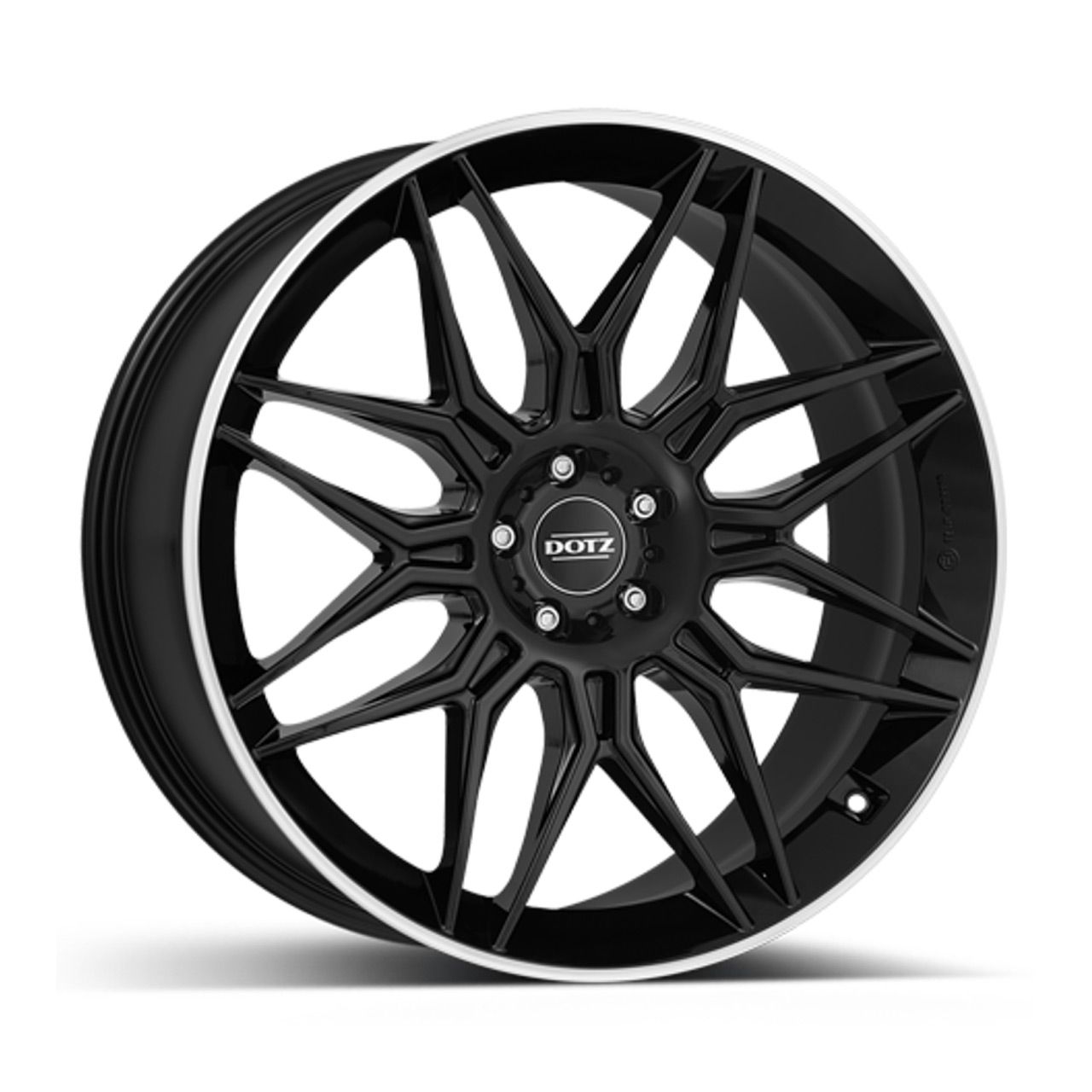 DOTZ LONGBEACH DARK black/polished lip 10.0Jx20 5x112 ET19 DOTZ LONGBEACH DARK black/polished lip 10.0Jx20 5x112 ET19