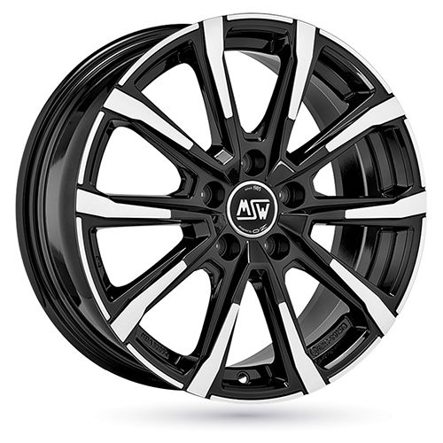 MSW (OZ) MSW 79 gloss black full polished 7.0Jx17 5x114.3 ET48.5
