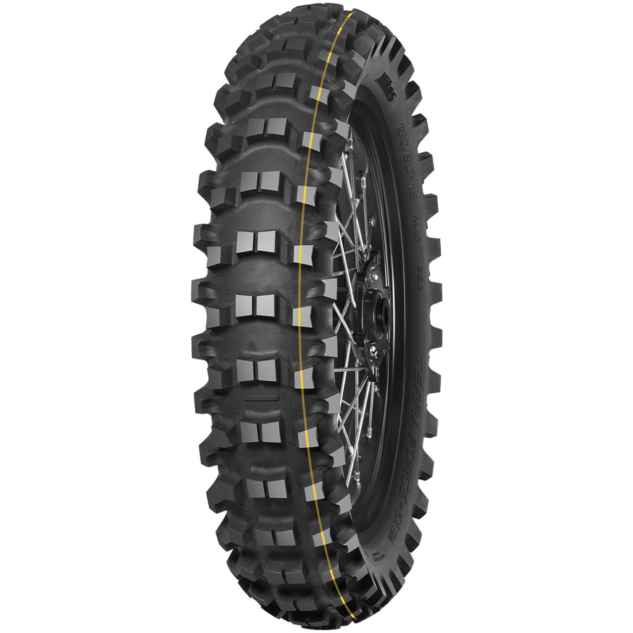 MITAS TERRA FORCE-EX SM SUPER (YELLOW) 120/90 - 18 M/C TT 65R REAR