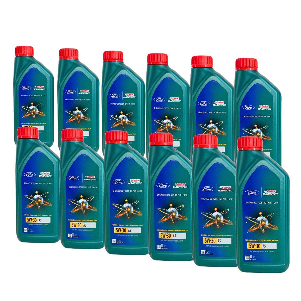 Ford Castrol Magnatec 5W-30 A5 12x1 Liter