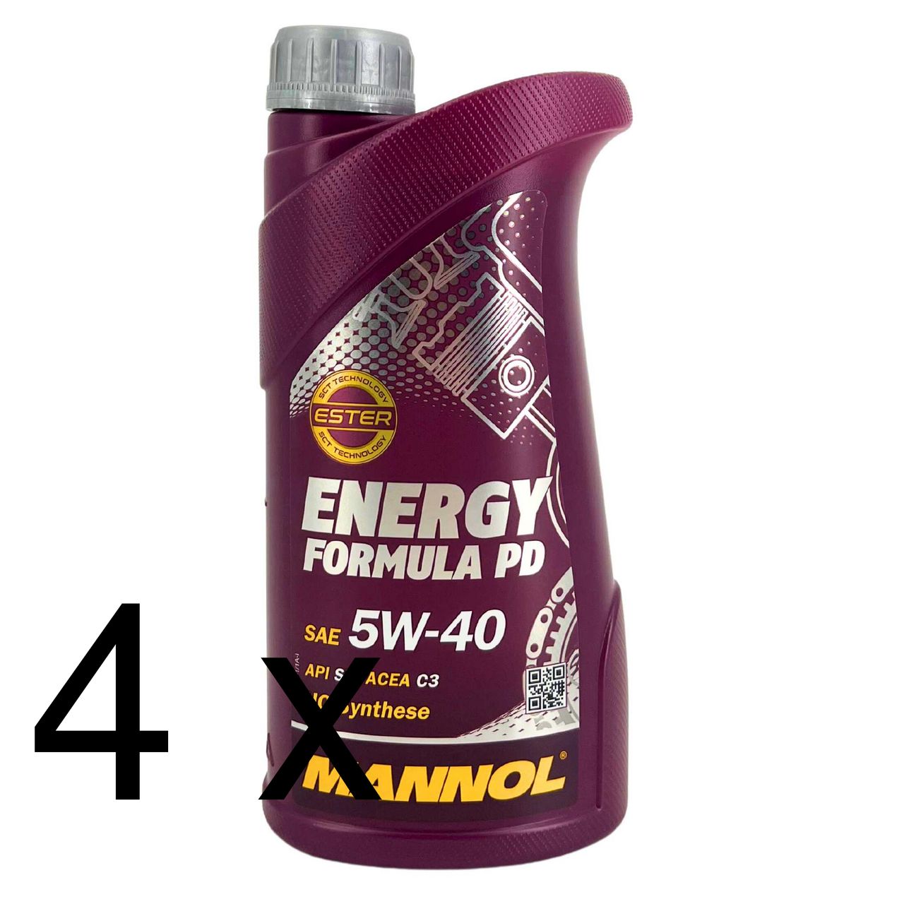 Mannol Energy Formula PD 5W-40 4x1 Liter