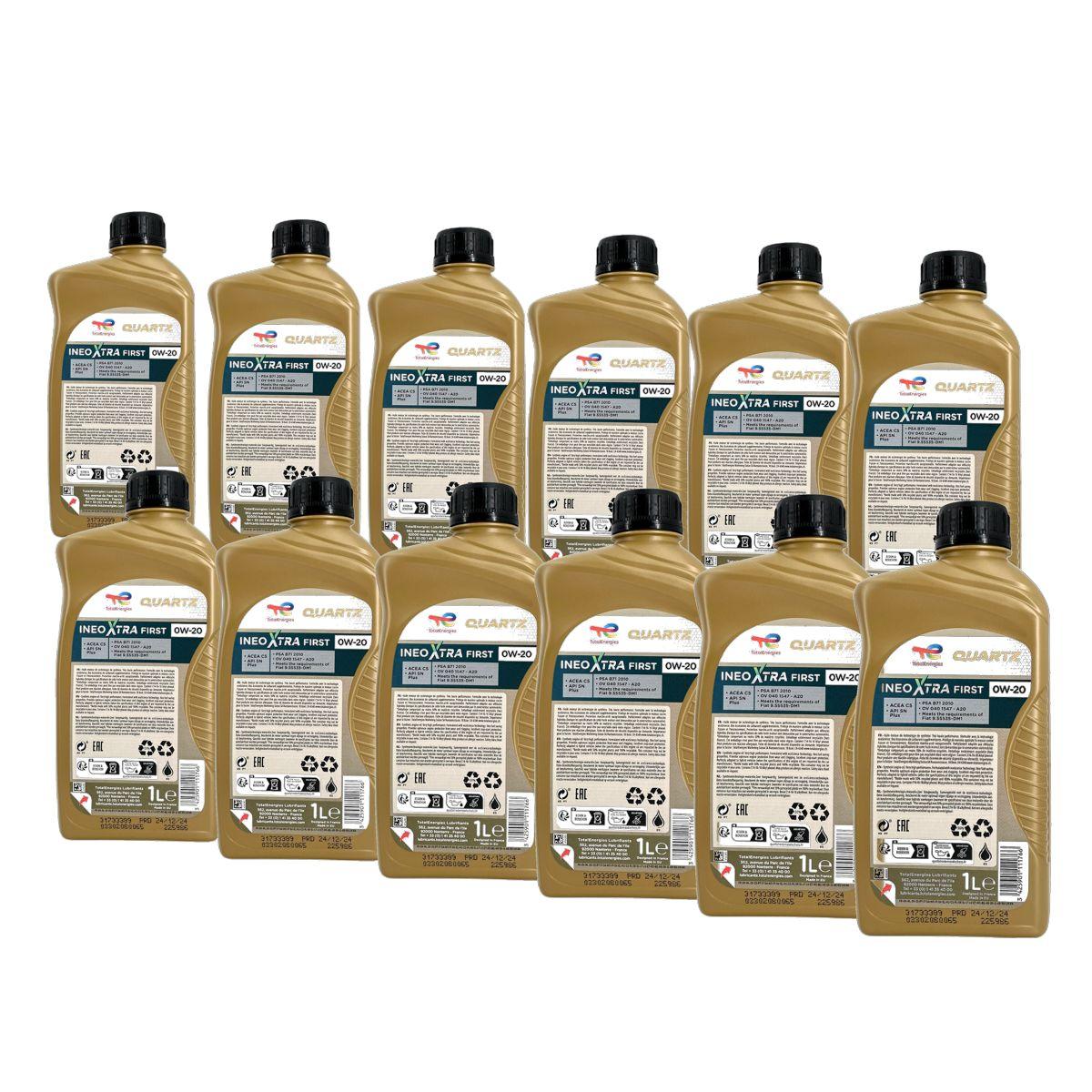 Total Quartz Ineo Xtra SDE 0W-20 12x1 Liter