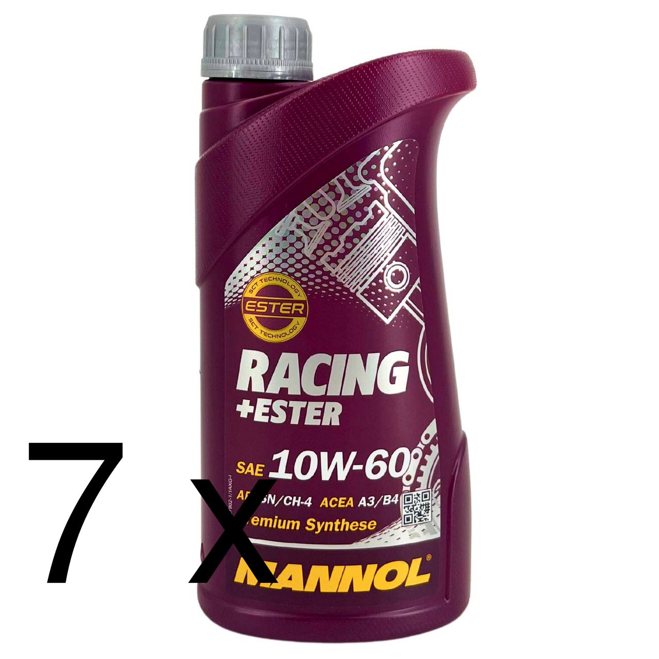 Mannol Racing + Ester 10W-60 7x1 Liter