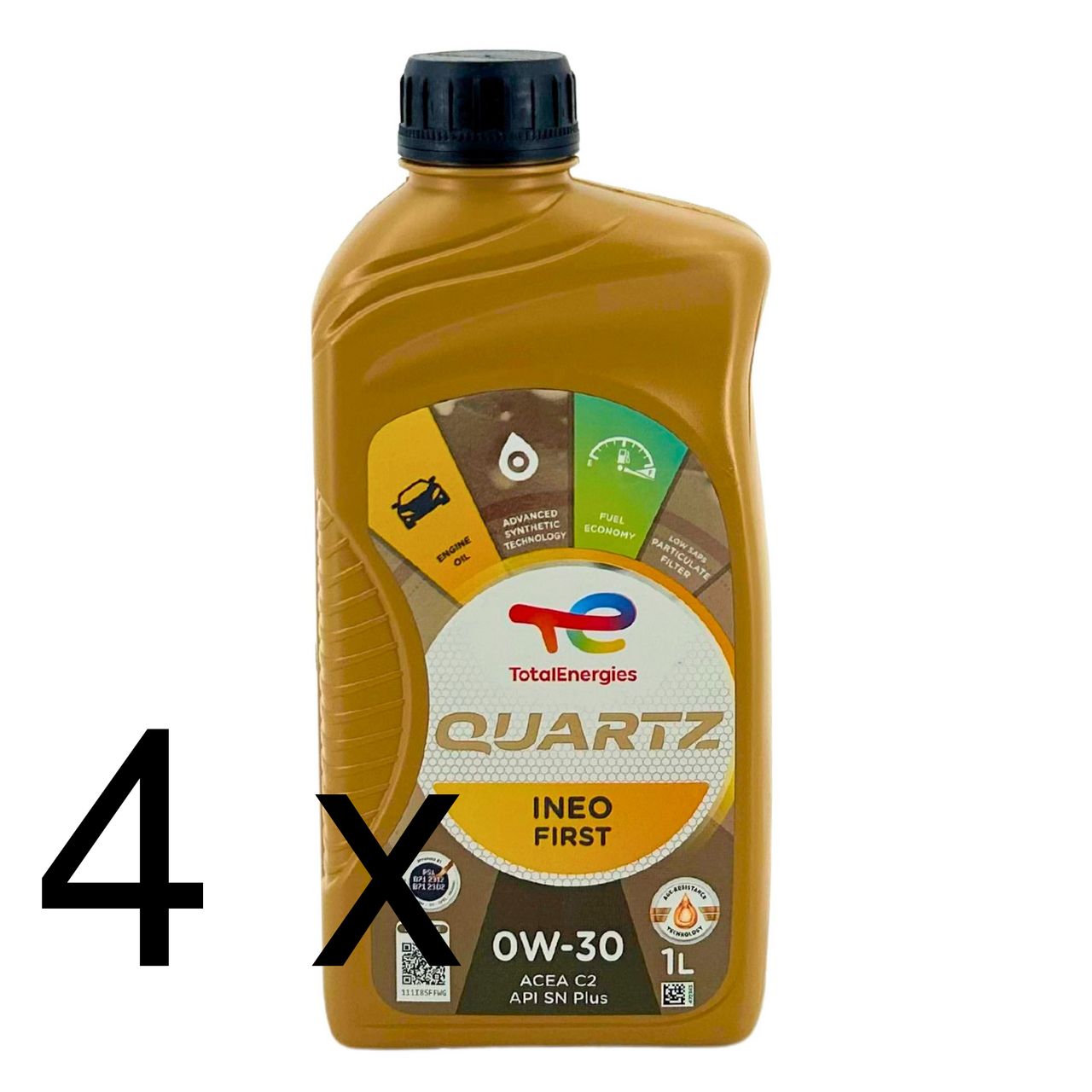 Total Quartz Ineo First 0W-30 4x1 Liter