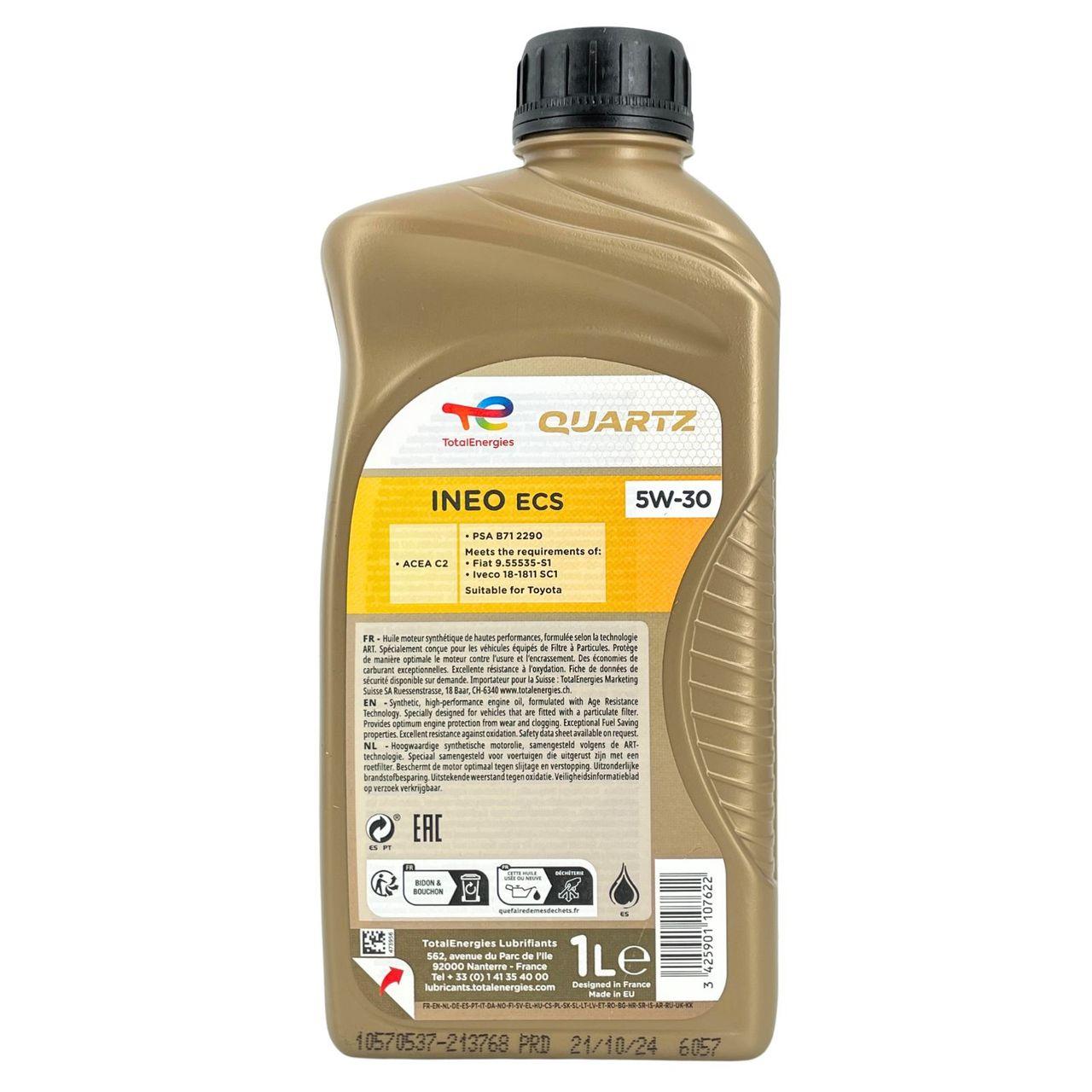 Total Quartz Ineo ECS 5W-30 1 Liter