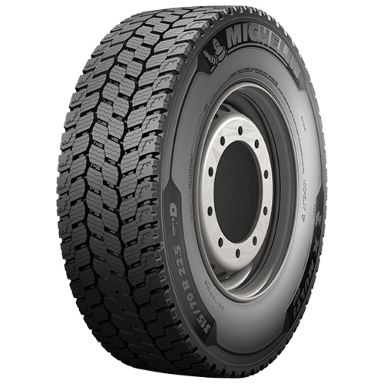 MICHELIN 315/70 R 22.5 TL 154/150L (152/148M) X MULTI GRIP D M+S 3PMSF RFID