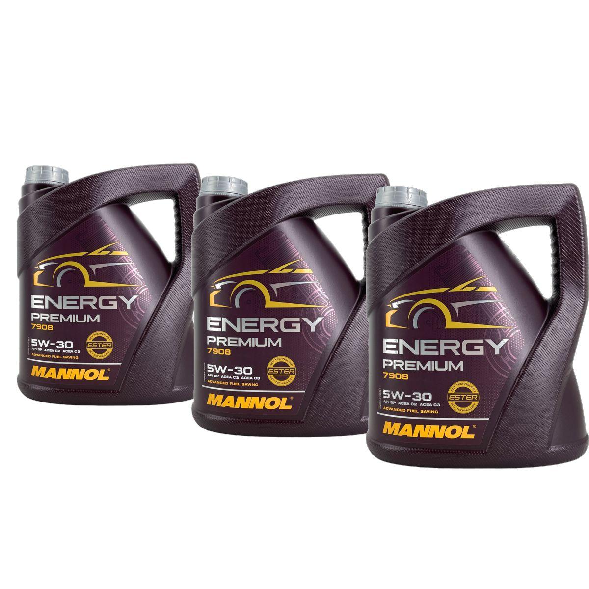 Mannol Energy Premium 5W-30 3x4 Liter