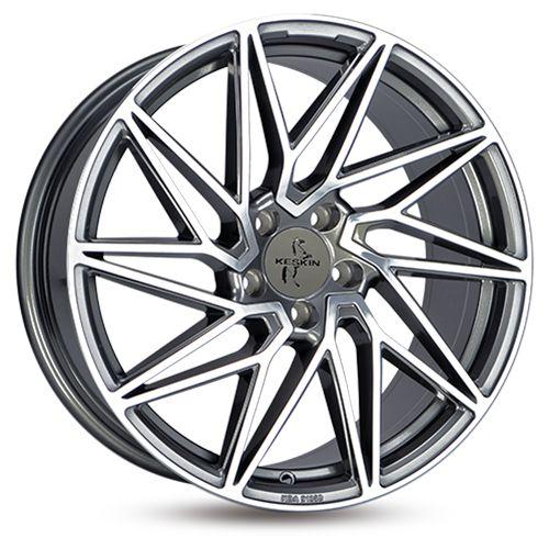 KESKIN WHEELS KT20 FUTURE palladium front polished 8.5Jx19 5x112 ET30