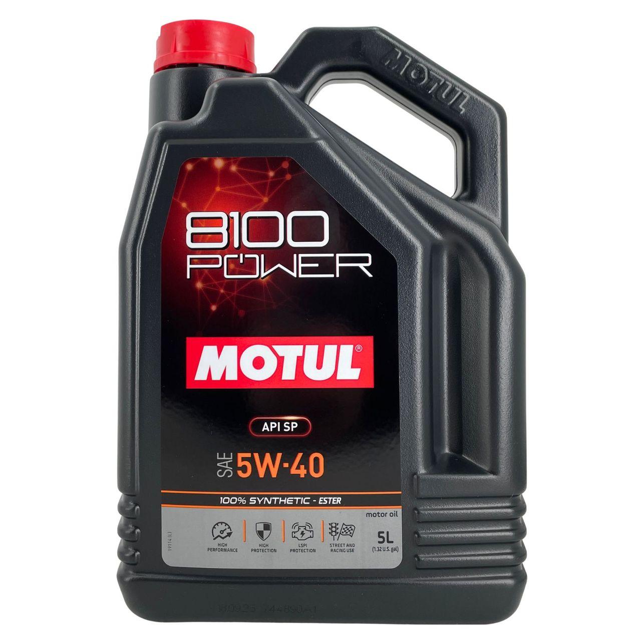 Motul 8100 Power 5W-40 5 Liter