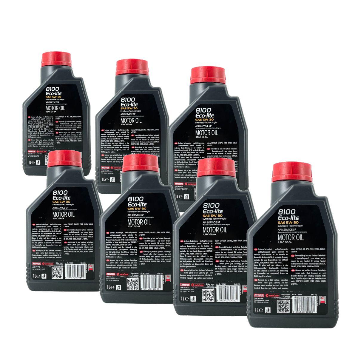 Motul 8100 Eco-lite 5W-30 7x1 Liter