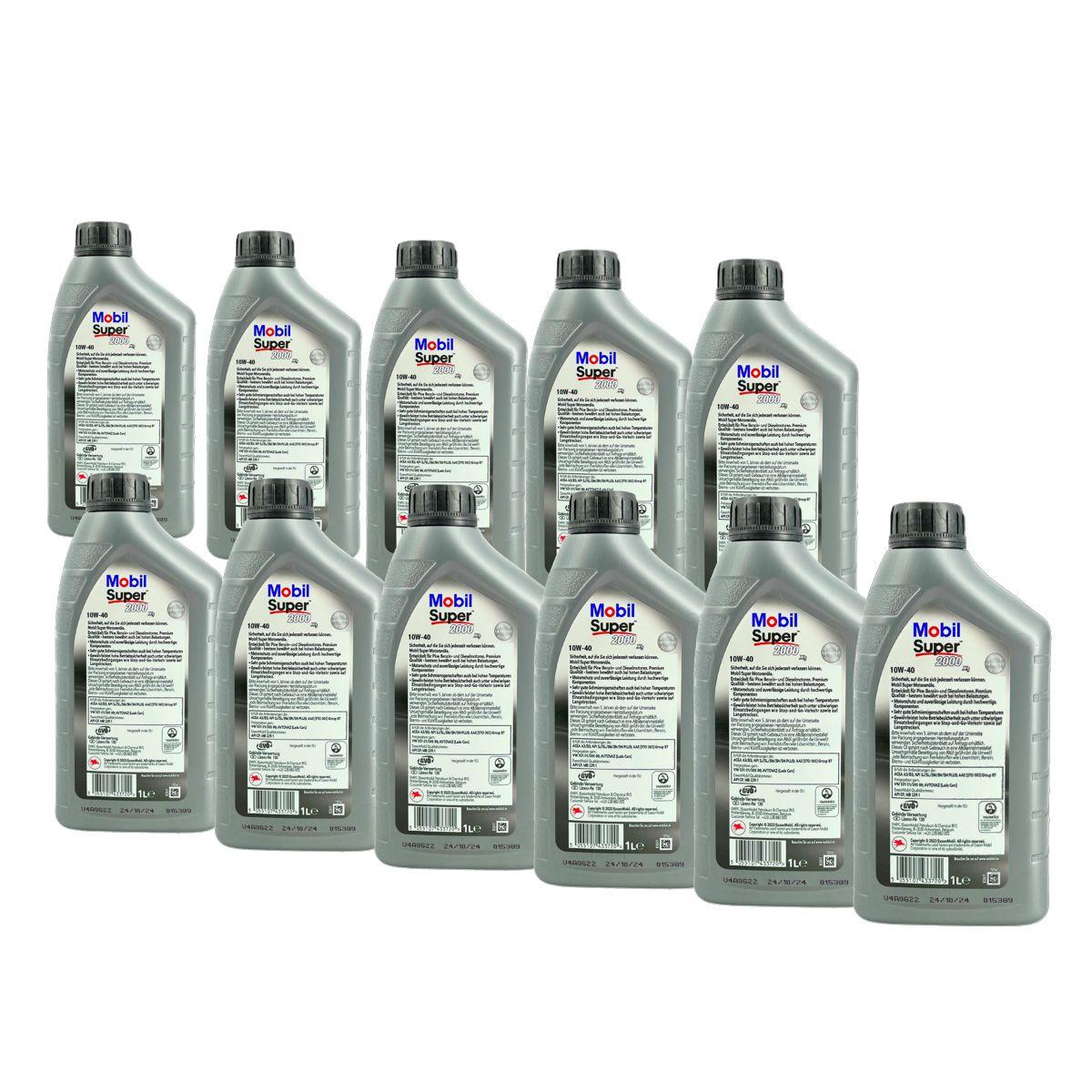 Mobil Super 2000 X1 10W-40 11x1 Liter