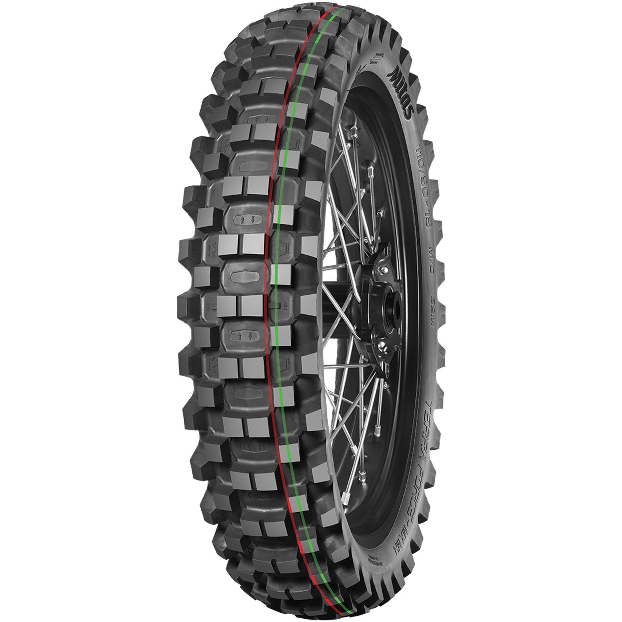 MITAS 90/100 - 16 M/C TT 51M TERRA FORCE-MX MH (RED-GREEN) (IND)