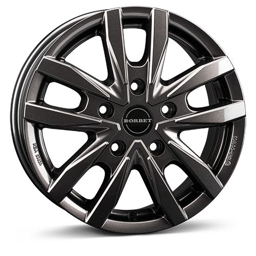 BORBET DESIGN CW5 mistral anthracite glossy 7.5Jx18 5x118 ET53