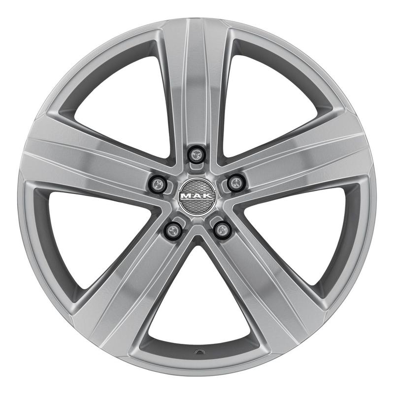 MAK STONE 5 3 silber 6.5Jx15 5x160 ET58