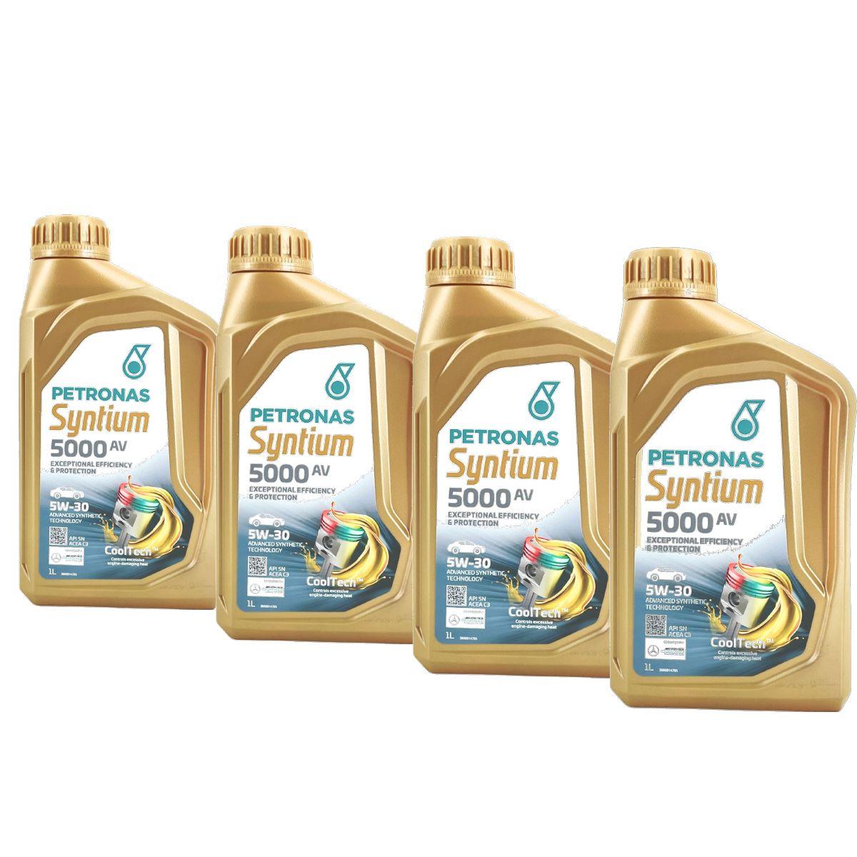 Petronas Syntium 5000 AV 5W-30 SN 4x1 Liter