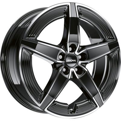 RONAL RONAL R72 jetblack-frontkopiert 8.0Jx19 5x112 ET45