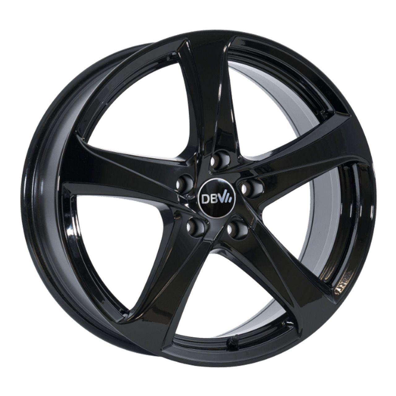 DBV 5SP 001 schwarz 6.5Jx16 5x100 ET38