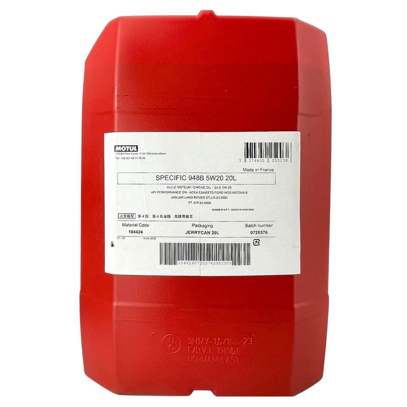 Motul Specific Ford WSS-M2C948-B 5W-20 20 Liter