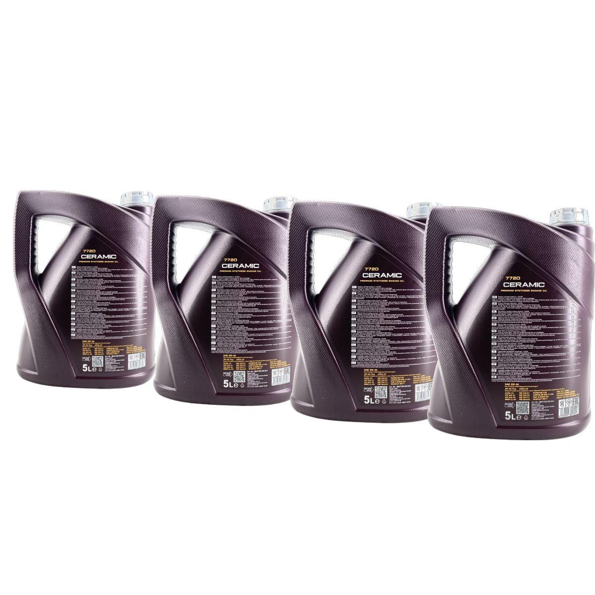 Mannol Ceramic 5W-30 4x5 Liter
