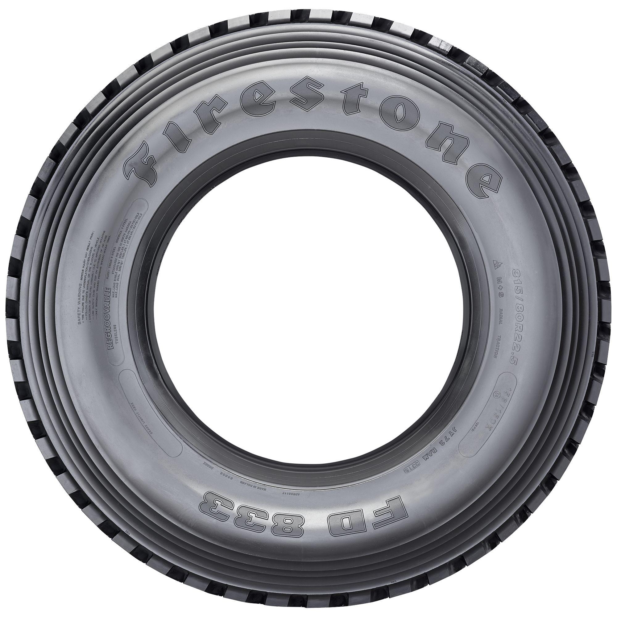 FIRESTONE 315/80 R 22.5 TL 156/150K FD 833 M+S 3PMSF